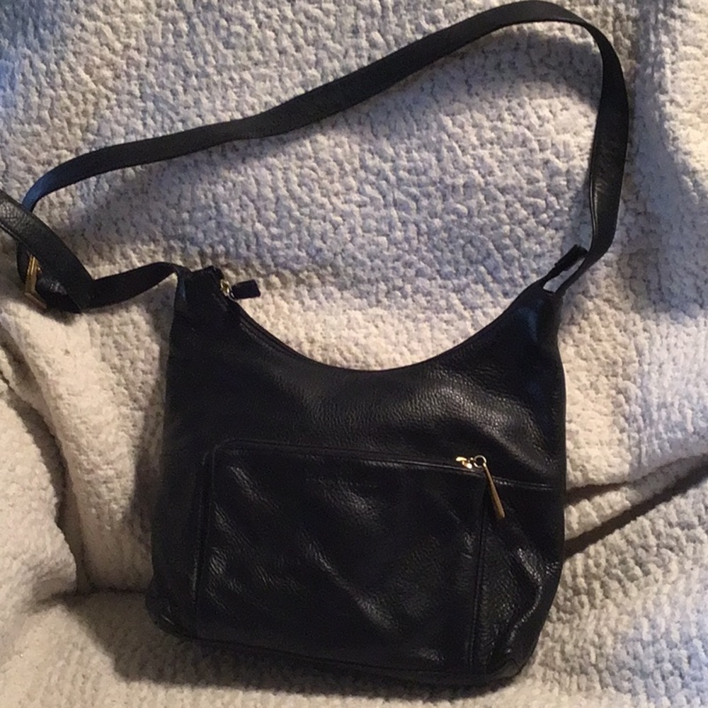 Leather Stone Mountain Purse